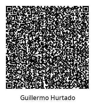 contact information in QR code