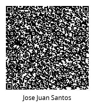 contact information in QR code